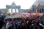 Foto: DGB/Horst Wagner: 100.000 protestieren in Brüssel