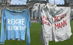 Aktion am 16.9. in Berlin: Letzte Hemden gegen unsoziales Sparen