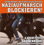 Nazis am 4.8.12 in Bad Nenndorf blockieren