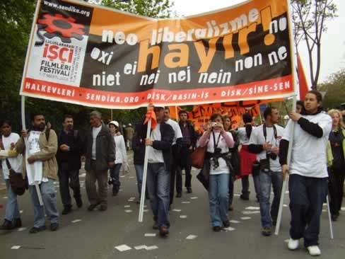 Foto von der 1. Mai Demo