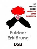 Fuldaer Erklrung: Truppenabzug jetzt! Frieden statt Krieg! 