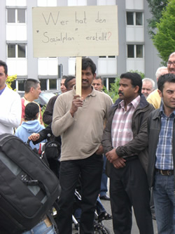 Erneuter Protest bei TMD Friction in Leverkusen 