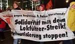 Solidarität mit dem GDL-Streik!