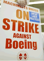 27.000 Boeing-Arbeiter im Streik