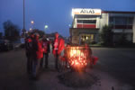 Streik für Tarifvertrag bei Atlas