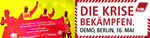 DGB-Demo zu den EGB-Aktionstagen für ein soziales Europa