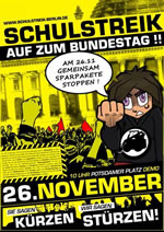 26.11.: Sparpaket stoppen! Bundestag belagern!