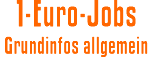 1-Euro-Jobs: Grundinfos allgemeindudu