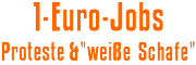 1-Euro-Jobs: Proteste & „weisse Schafe“