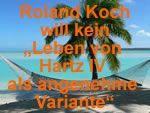Roland Koch will kein 