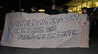 Freie Uni Bochum geräumt - Demo
