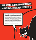 Gewerkschaftsverbot gegen die FAU Berlin