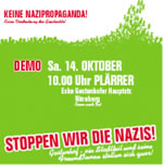 Naziaufmarsch am 14.10. in Nürnberg