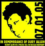 Aktionen zum 6. Todestag von Oury Jalloh