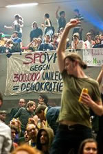 Studentenrevolte in Wien
