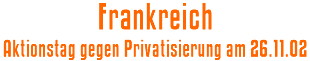 Privatisierung und Widerstand