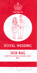 „Royal Wedding Sick Bag“