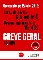 N14 - Generalstreik in Portugal