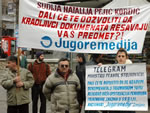 Unterstützung für die Jugoremedija-ArbeiterInnen in Serbien