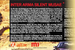 Inter Arma Silent Musae - Wenn die Waffen sprechen, schweigen die Musen