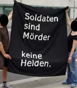 Protest gegen Bundeswehr-Tapferkeitsmedaille